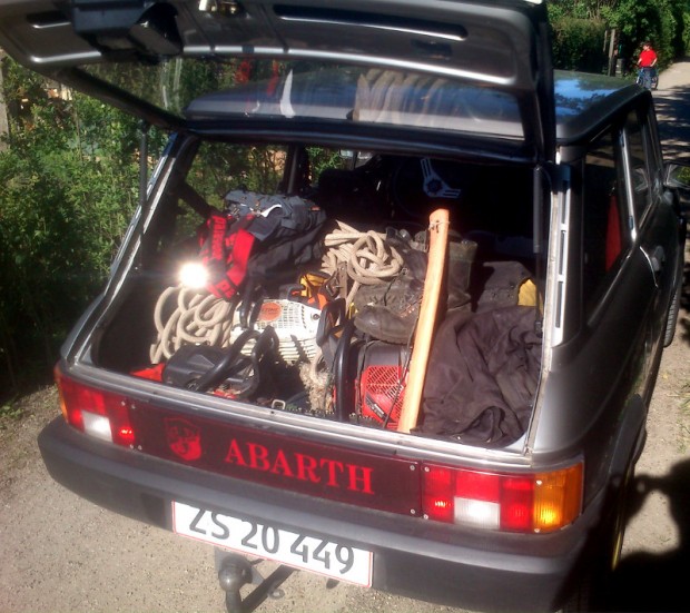To motorsave og så det løse - Danmarks mest praktiske Abarth?