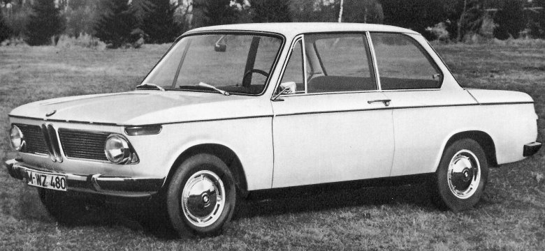 For de fleste er dette sikkert bare endnu en ’02, men kenderen vil straks identificere den som en 66’er eller 67’er BMW 1600-2.