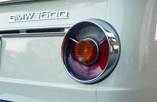 Også dette “BMW 1600” skilt var unikt på 66’eren.