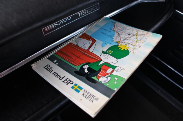 Navigation med et BP kort af Sverige fra 1970!