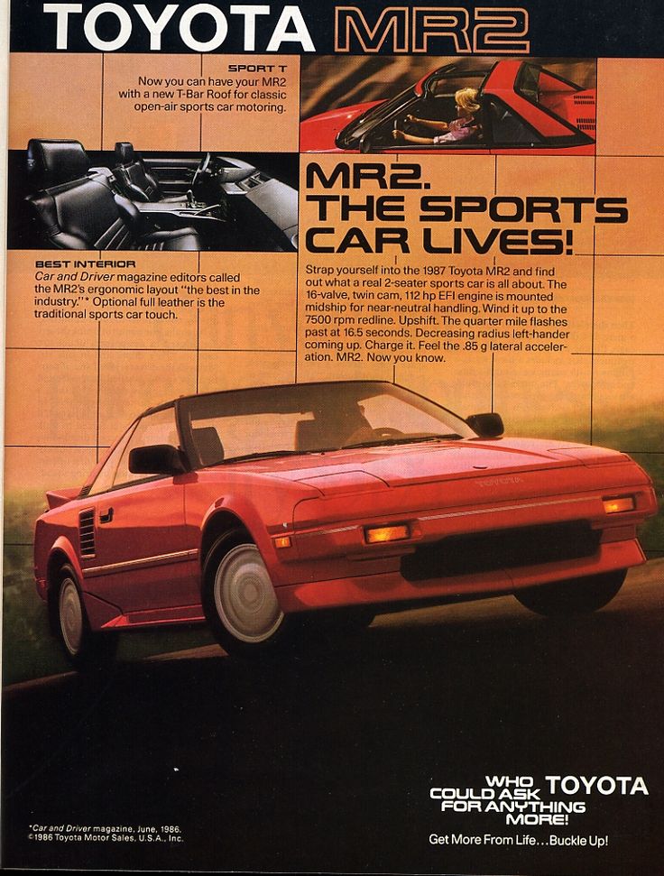 MR2'en var en uventet træk fra Toyota - og et meget velkomment et.