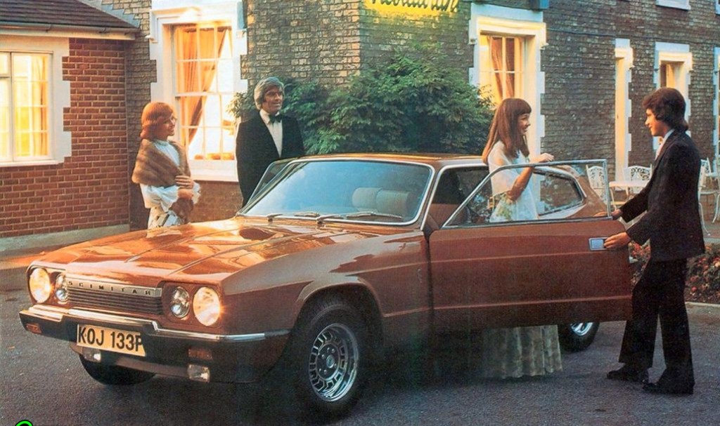 Det kunne være en typisk scene fra mit nye liv med Scimitar GTE.