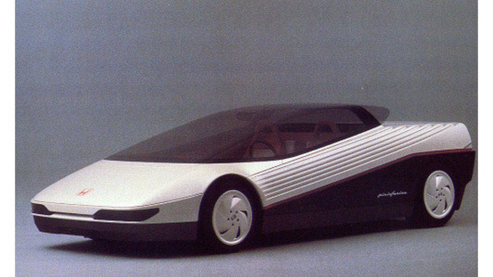 1984-prototypen HP-X. Mere Pininfarina end Honda, men den viste vejen for NSX.