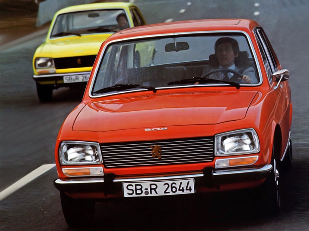 Peugeot 504 blev hyldet i sin samtid for sine køreegenskaber. I nutiden bør vi også huske at hylde farverne.