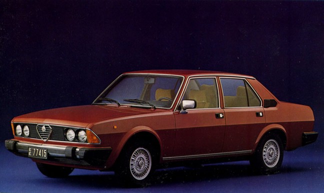 Motoren debuterede i Alfa Romeo 6 i 1979...