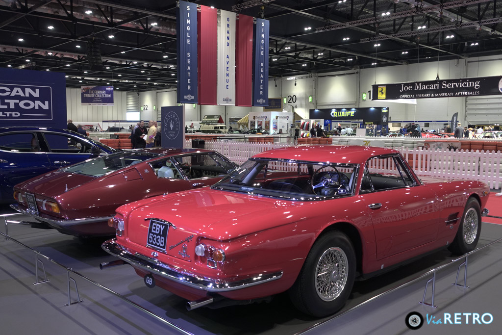 Selv iblandt et vanvittigt opbud af Ferrari skinnede denne enlige Maserati 5000GT igennem med sin klasse.