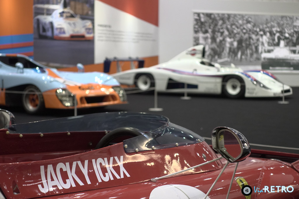 Særudstillingen af Jacky Ickx-biler var bestemt værd at se.