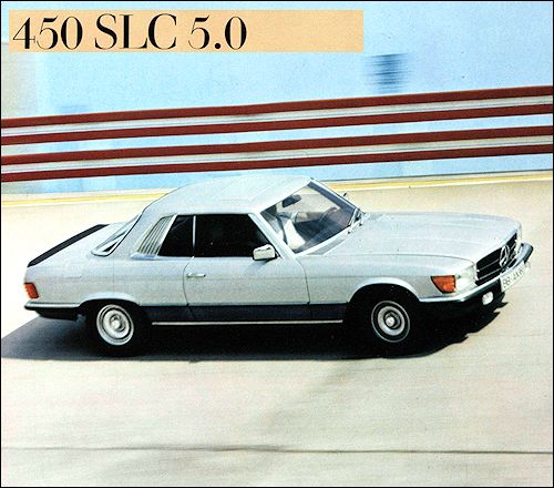 Den ultimative topmodel var 450 SLC 5.0 med den nye alumotor på 240 hestekræfter.