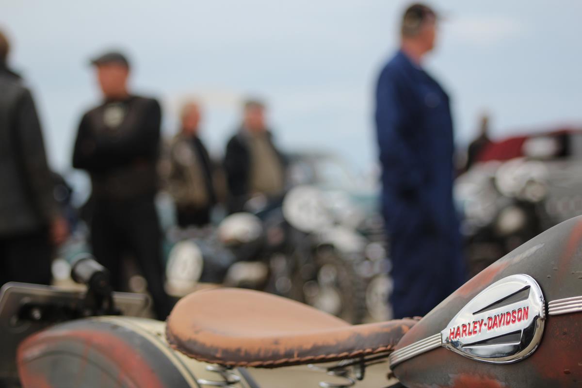 Hvis man var til gamle Harley-Davidson, så var det her stedet.