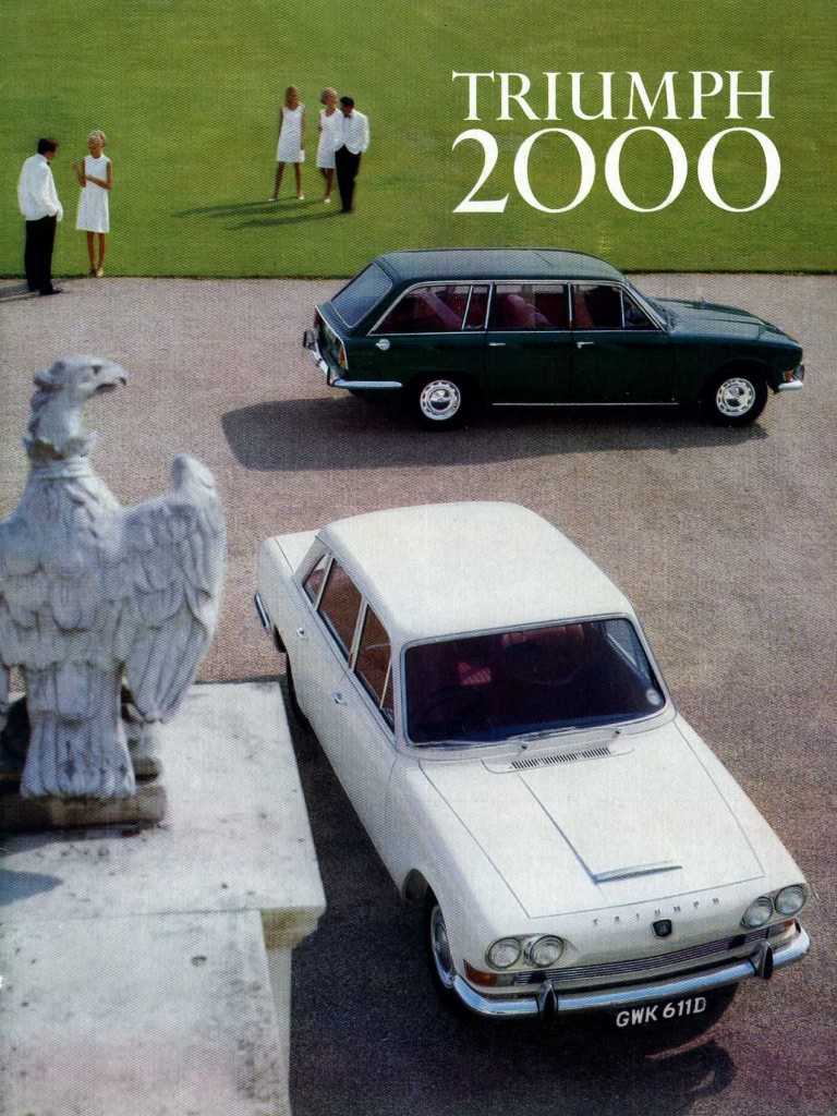 Triumph 2000 var en meget velkørende og veludstyret bil, som kunne markedsføres blandt det segment, det gik i hvid smoking.