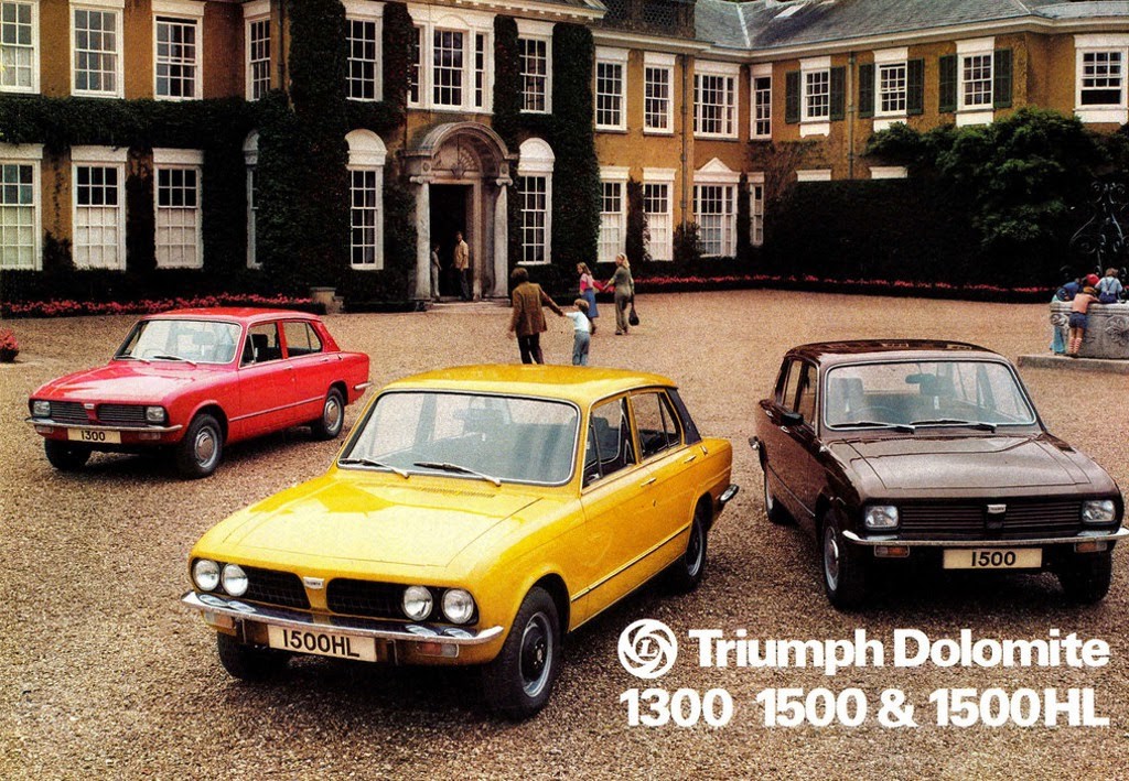 Toledo og Dolomite i helt rigtige 1970’er-kulører.
