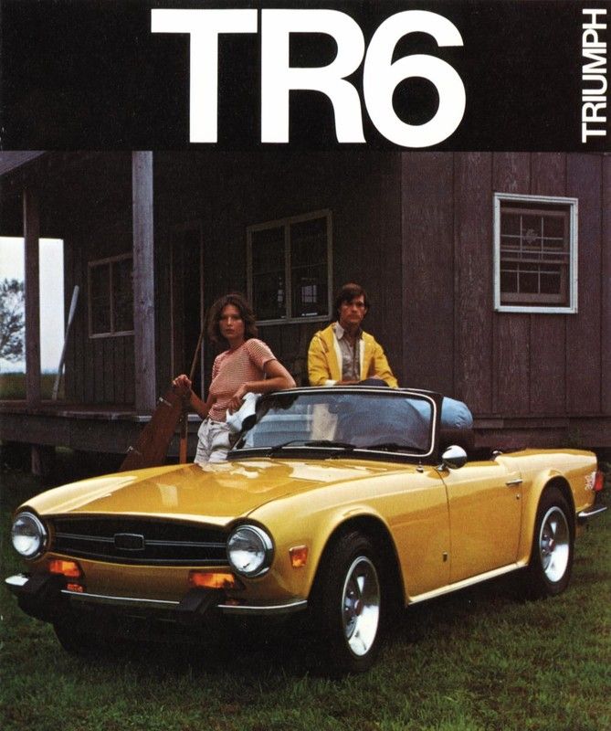 Karmann slap godt fra sit TR6-design. Så godt, at det ikke engang kunne ødelægges af de amerikanske kofangere og sidelys.