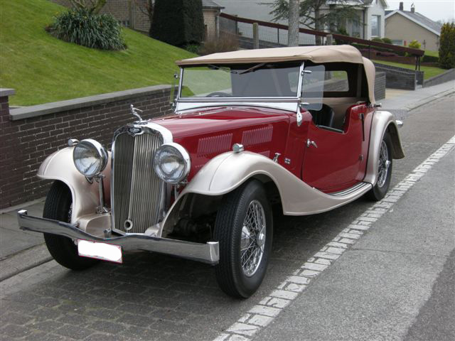 Gloria ”Vitesse” Tourer 1935.
