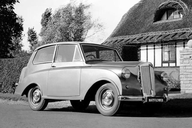 Lomme-limousine. Mayflower var bestemt ikke uden charme.