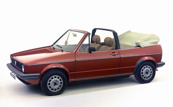 Golf Cabrio fik de åbne biler tilbage i 80’ernes trafik.