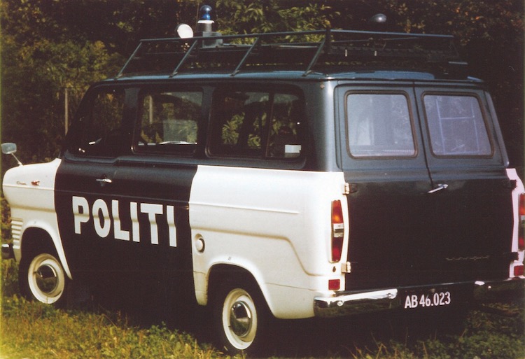 Ford Transit blev anskaffet fra 1966.